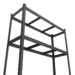MetkasBudgetLM62_05 Стелаж 2400х1200х600 мм, 125 кг/полицю, 6 полиць, антрацит, RAL 9005, металевий