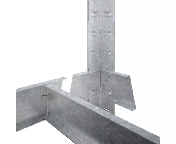 MetkasBudgetZM41_04_jpg Стелаж 1800х400х400 мм, 175 кг/полицю, 5 полиць, оцинкований, металевий