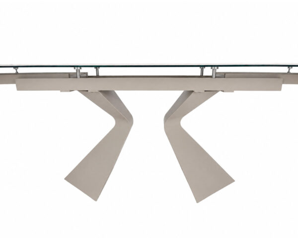 Стіл LAURA CERAMIC 160(240)*90 бежевий мат/бежевий