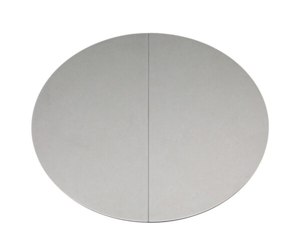 Стіл GENEWA CERAMIC 105(140)*105 стіл бежевий/чорний