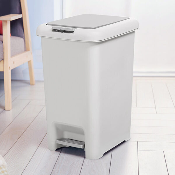 Відро для сміття з кришкою та педаллю 45L