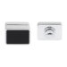 Накладка M&T Rosettes WC Maximal Cr 000696 хром (под вставку)