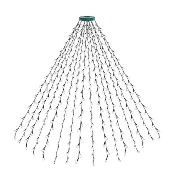 1733042w-128129.jpg Розумна гірлянда Smart 200 LED довжина 2 м з керуванням зі смартфона прозора, мультиколор 1733042W