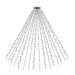 1733042w-128129.jpg Розумна гірлянда Smart 200 LED довжина 2 м з керуванням зі смартфона прозора, мультиколор 1733042W