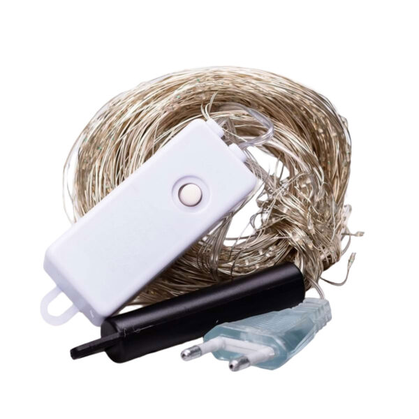 173309ml-1.jpg Гірлянда світлодіодна кінський хвіст GarlandoPro 200LED Роса 2м 10 ліній 173309ML