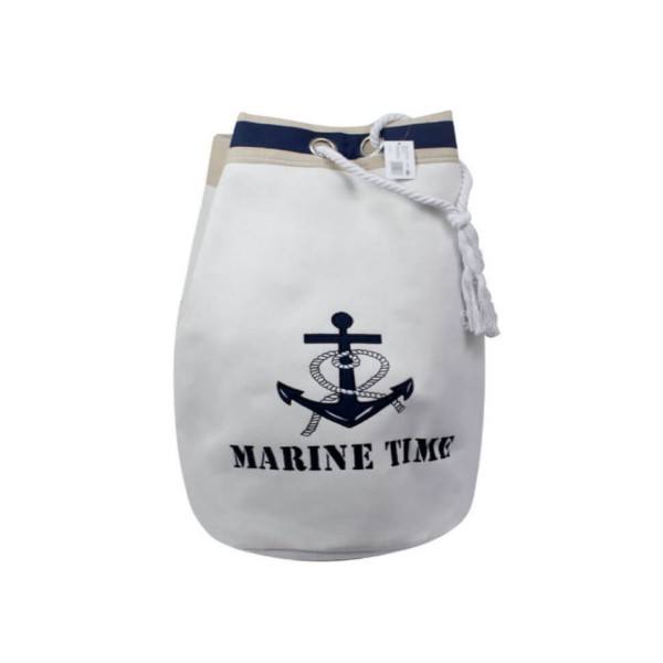 Кошик для зберігання "Trento" Marine Time, білий/синій