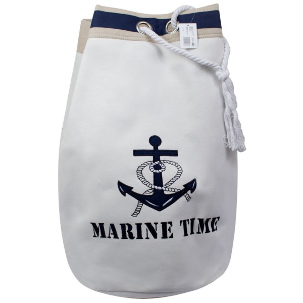 Кошик для зберігання "Trento" Marine Time, білий/синій