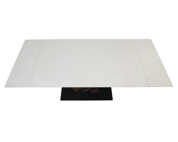 Стіл FERNANDO CERAMIC 160(220)*90 бежевий мат/темний горіх