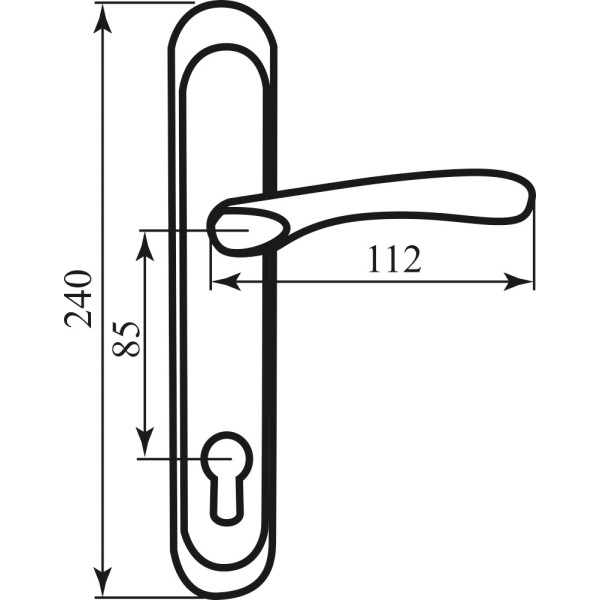 22977-600x600-1.jpeg Pучки на планці Bruno 0582 (910K6) 85мм хром (17345)