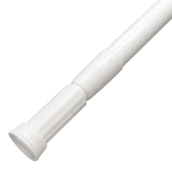 27233-600x600-1.jpeg Карниз для шторки у ванну кімнату "Arino", 70–120 см, d 22 мм, білий