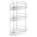 27458-600x600-1.jpeg Полиця-сітка кутова потрійна "Arino", хром полірований, 225×225×595 мм