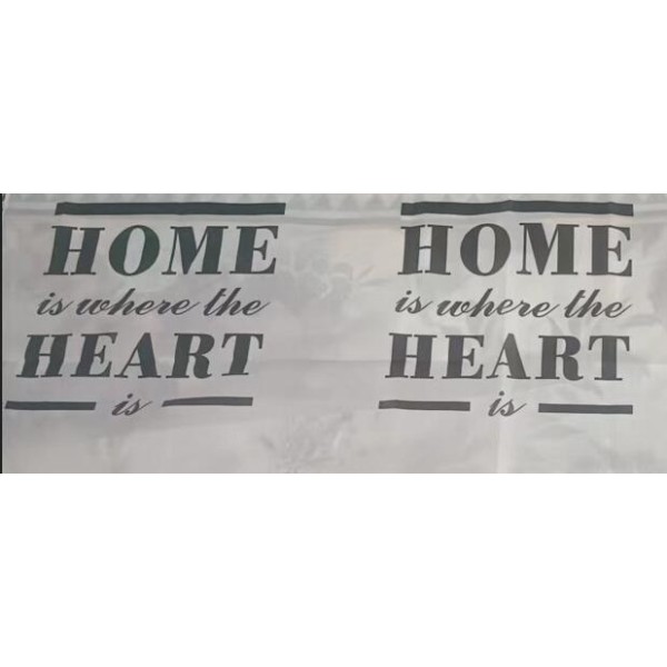 Шторка для ванни або душу "Trento" Home Heart, біла, 180×180 см