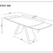 32cc0960b0-10_resize_1200x1200.jpg Стіл GREYSON CERAMIC 160(240)*90 сірий мат/чорний