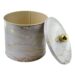 34469-600x600-1.jpeg Ємність для зберігання Marble White, білий мармур, 14*12,5 см, кругла
