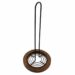 36935-600x600-1.jpeg Тримач паперових рушників Arino Bamboo, чорний, 15*15*31 см, сталь/бамбук