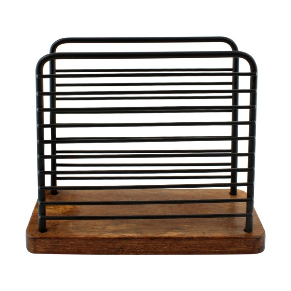 36940-600x600-1.jpeg Підставка для серветок Arino Bamboo, чорний, прямокутна,14*6*12,5 см, сталь/бамбук