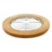 Підставка під гаряче Arino Bamboo, білий, кругла, 18*18*1,20 см, сталь/бамбук