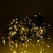 Новорічна гірлянда вулична Бахрома 36 м 600 LED чорний провід Жовтий 36МBY