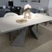 Стіл LAURA CERAMIC 160(240)*90 бежевий мат/бежевий