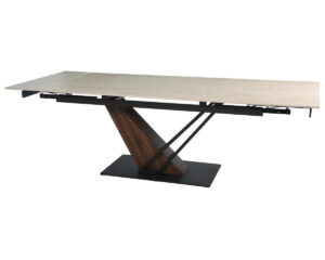 3d45530785-1_resize_1200x1200.jpeg Стіл FERNANDO CERAMIC 180(240)*90 травертин мат/темний горіх