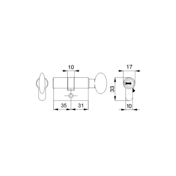 42865837b3-4_resize_1200x1200.jpeg Циліндр Mgserrature 31/35P = 66mm кл/ручка мат нікель 5 ключей