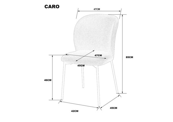 46caf82411-9_resize_1200x1200.jpg Стілець CARO чорний каркас/коричневий тк.