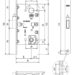 Мехнізм Mediana Polaris B061325034 Wave WC матовий хром
