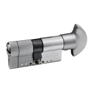 Циліндр Securemme 3220PCS35351X5 К22 35/35 мм 5кл +1 монтажний ключ/ручка мат.хром