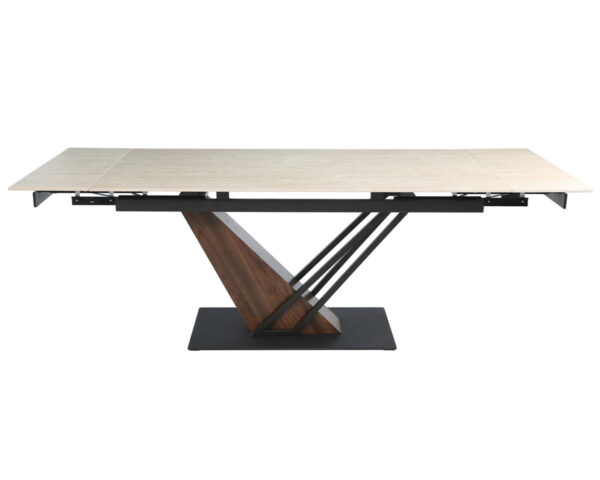 565dad16ec-3_resize_1200x1200.jpg Стіл FERNANDO CERAMIC 160(220)*90 травертин мат/темний горіх