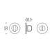6ce9b5eaa1-2_resize_1200x1200.jpeg Накладка Colombo FF 19 BZG вж6 мат хром Slim