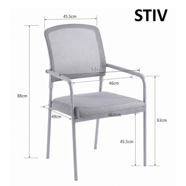 Стілець STIV сірий