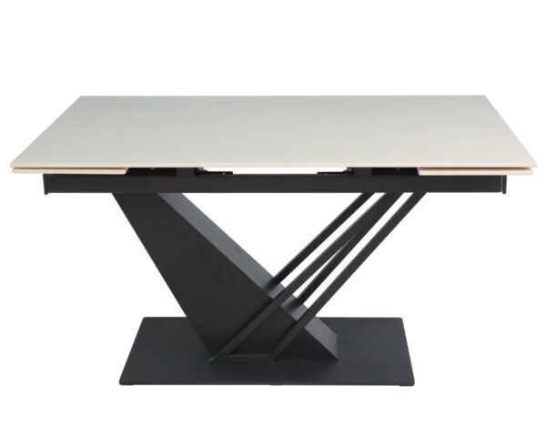 7960b6e6ad-3_resize_1200x1200.jpg Стіл FERNANDO CERAMIC 140(200)*90 бежевий/чорний