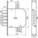 Mottura Art. 50798D5 Замок 5-риги, 5 кл 60 mm накладки хром