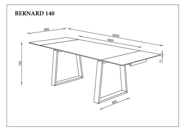 988246e13b-10_resize_1200x1200.jpg Стіл BERNARD CERAMIC 140(200)*90 білий мат/чорний