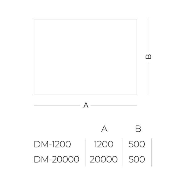 Килимок для полиць та ящиків DM-20000 GRAY сірий