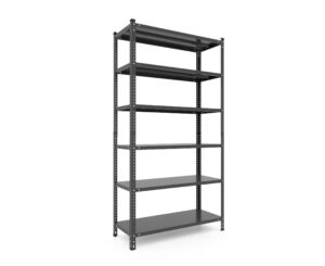atlant2024_6_shelves_9005_golovna_copy_1_wdki-ce Стелаж 2200х1200х500 мм, 100 кг/полицю, 5 полиць, Антрацит (матовий RAL 9005) , металевий