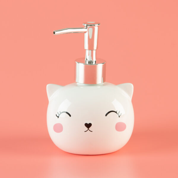 autudqbu1rgpktluumxky5bfwiz8gbr81bqjxorh.jpg Диспенсер для рідкого мила CUTE CAT 250 мл