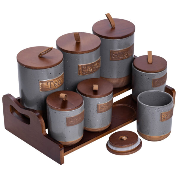 banki_dlya_sypuchih_produktov_nabor_9_shtuk_na_bambukovoy_podstavke_s_kryshkami_36_5_20_5_22_sm_emkosti_podarochnye_2.jpg Банки для сипучих продуктів набір 7 штук 300/800 мл на бамбуковій підставці з кришками Сірий HP-26-2G