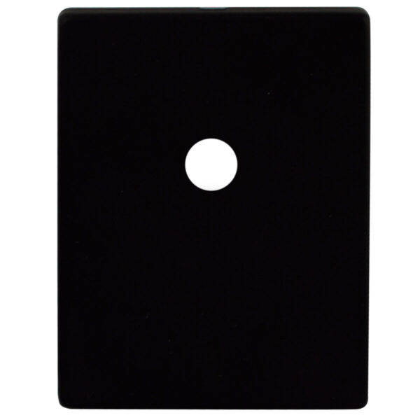 Декоративна накладка Protect під шток 60X80mm Black чорна