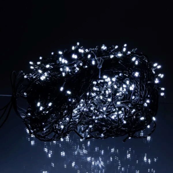 cf1000l100mbw1.jpg Гірлянда Різдвяна фея вулична 100 (м) 1000 LED чорний провід Білий CF1000L100MBW