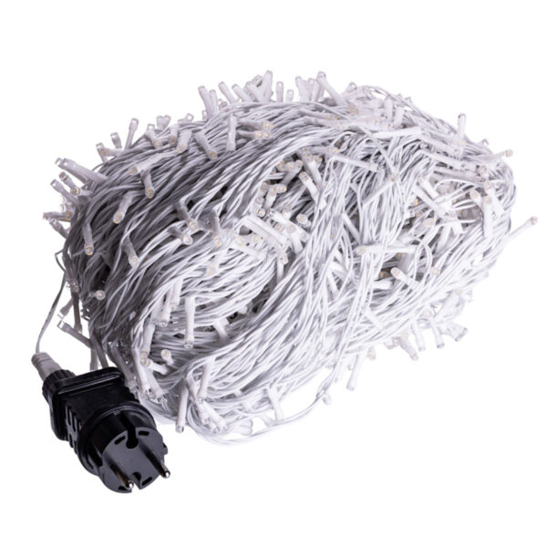 cf1000l100mw-1.jpg Гірлянда Різдвяна фея вулична 100 м 1000 LED білий провід Мультиколір CF1000L100MWML