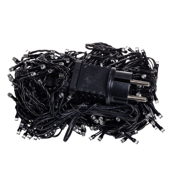 cf300l30mb-1.jpg Гірлянда Нитка вулична 30 (м) 300 LED чорний провід Жовтий CF300L30MBY