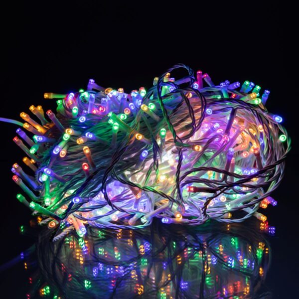 Гірлянда Різдвяна фея вулична 50 м 500 LED білий провід Мультиколір CF500L50MWML