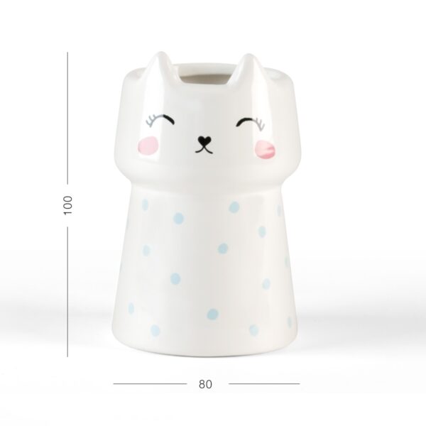 cxz8gmwaj3rvwpu7am7xuu9c1t82yzl8qu3wyaq8.jpg Підставка для зубних щіток та пасти CUTE CAT 250 мл