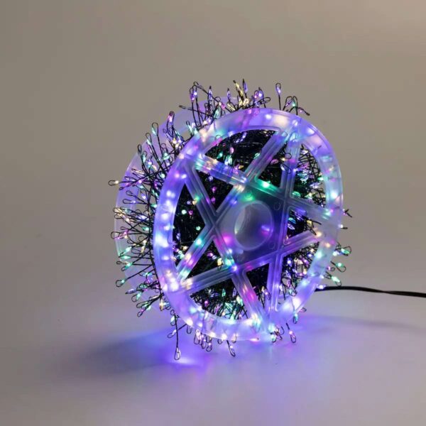 d1750ml-228129.jpg Гірлянда нитка хвойна лапа 30 метрів 640 led зелений дріт мультиколор D1750ML