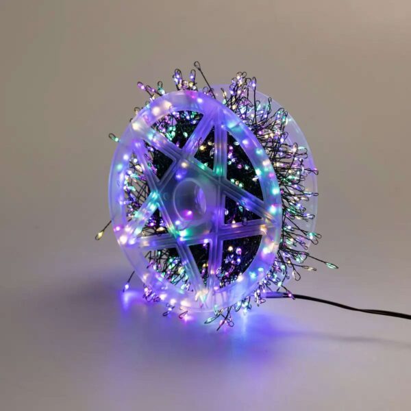 d1750ml-428129.jpg Гірлянда нитка хвойна лапа 30 метрів 640 led зелений дріт мультиколор D1750ML