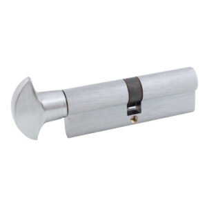 Циліндр Securemme 3200pcs45451x5 К2 45/45 мм 5кл +1 монтажний ключ/ручка мат.хром