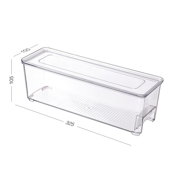 eklwr91wvvchdeb2m5csjkwrny10qjjnmdmytl5v.jpg Контейнер для зберігання в холодильник KP-71 M T, 325×100×105 мм