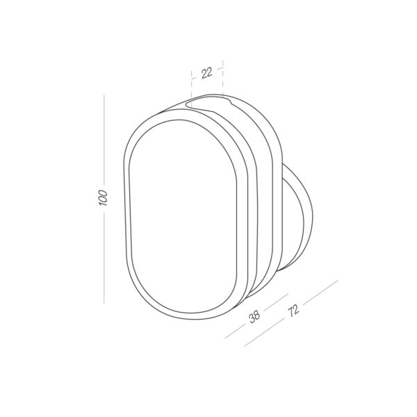 erhibgqjigs7bodjpro9yrwidkuqgkfmccmzusxf.jpg Тримач для душової лійки клейкий, 100×72 мм