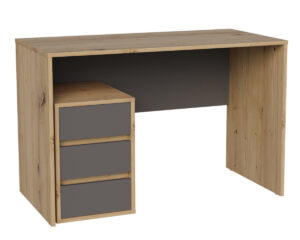 VICTOR D/А стіл дуб артізан/антрацит